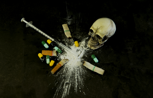 Heroin and other addictive substances