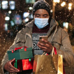 Man going through the holidays in quarantine